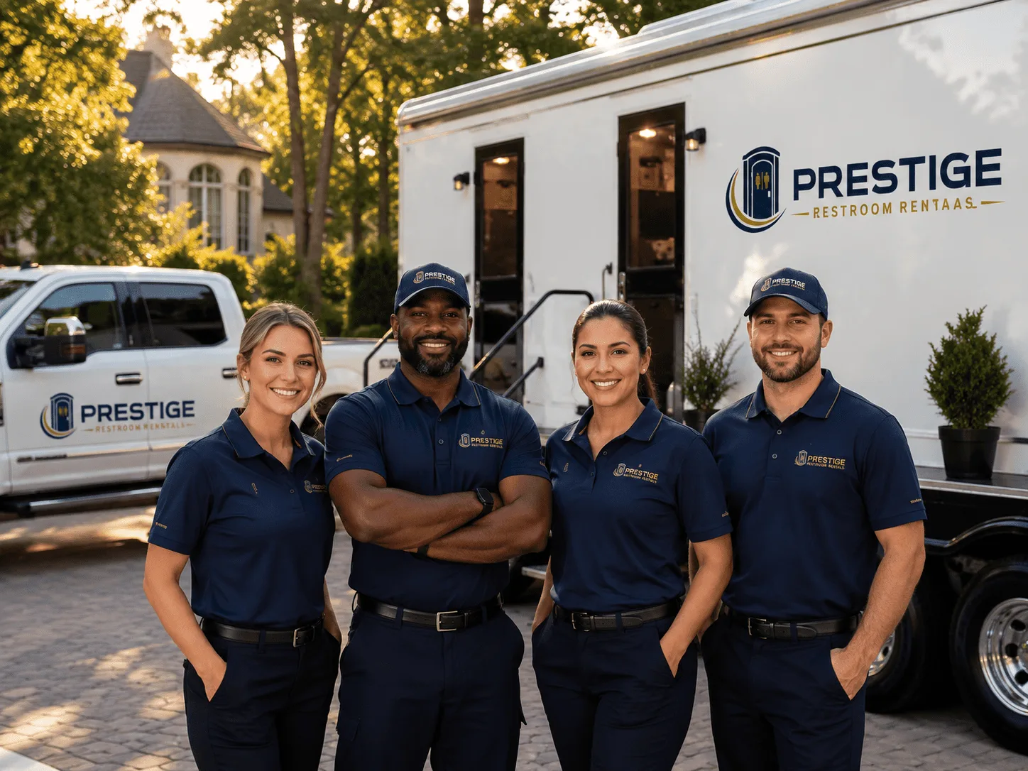 Trusted Luxury Portable Restrooms company in Powhatan, LA